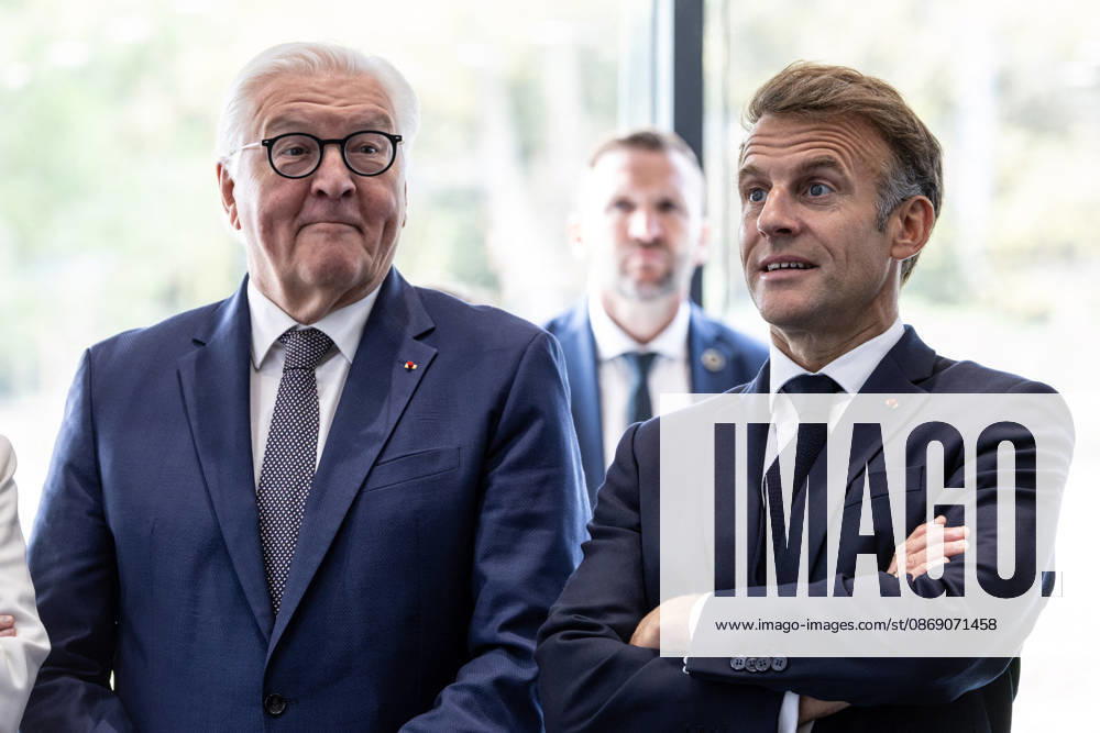 Emmanuel Macron And Frank-Walter Steinmeier Visit in Gironde French President Emmanuel Macron and German President Frank-Walter Steinmeier visit The Exploration Company, a Franco-German space company in Gironde in Le Haillan, France, on October 9, 2026. Photo by Margot Le Gonidec ABACAPRESS.COM Le Haillan France