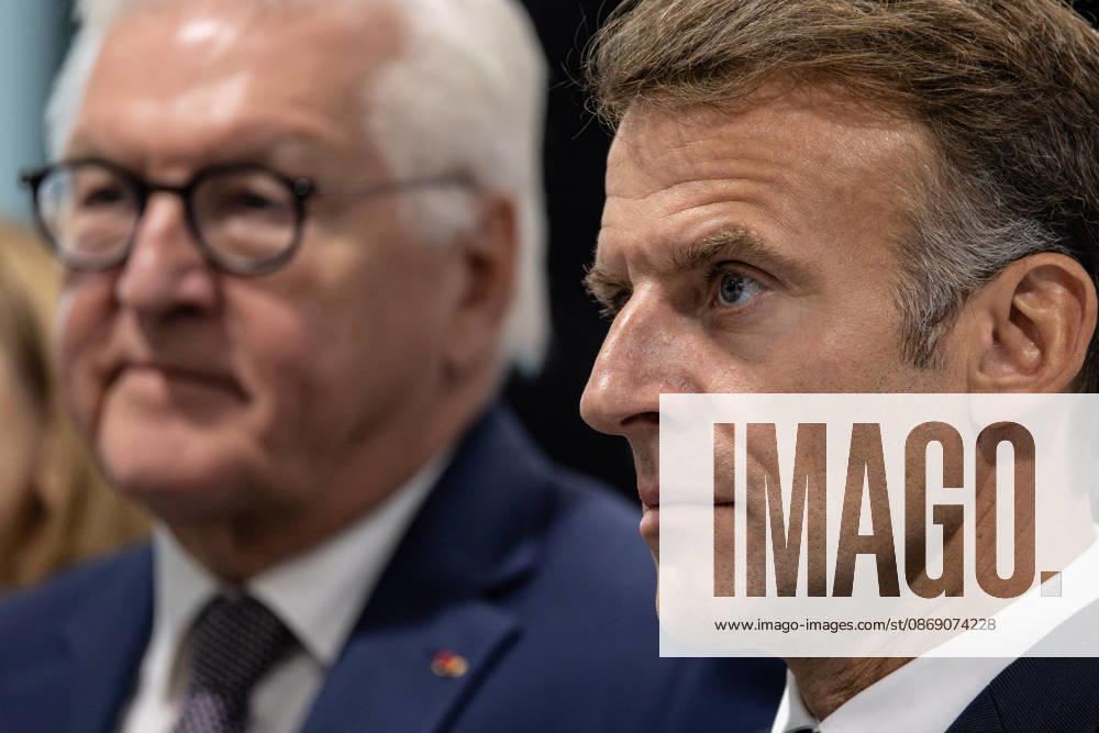 Emmanuel Macron, President of the French Republic, and Frank-Walter Steinmeier, Federal President of Germany, visited the Franco-German company The Exploration Company in Le Haillan, on October 9, 2026, during the German president’s visit to France. Margot Le Gonidec Pool, Bestimage. French President Emmanuel Macron and German President Frank-Walter Steinmeier visit The Exploration Company, a Franco-German space company in Le Haillan, Gironde, France, on October 9, 2026. Le Haillan, France