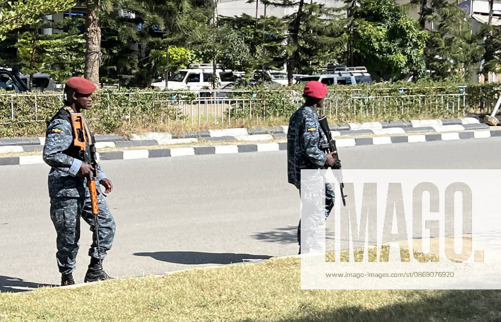 Ethiopian pro-government forces patrol streets of Mekelle MEKELLE, ETHIOPIA - OCTOBER 09 : Pro-government Ethiopian forces patrol the streets after regaining control of the regional capital following the withdrawal of the Tigray People s Liberation Front (TPLF) forces, in Tigray region, Ethiopia on October 09, 2026. Stringer Anadolu Mekelle Ethiopia. Editorial use only. Please get in touch for any other usage.