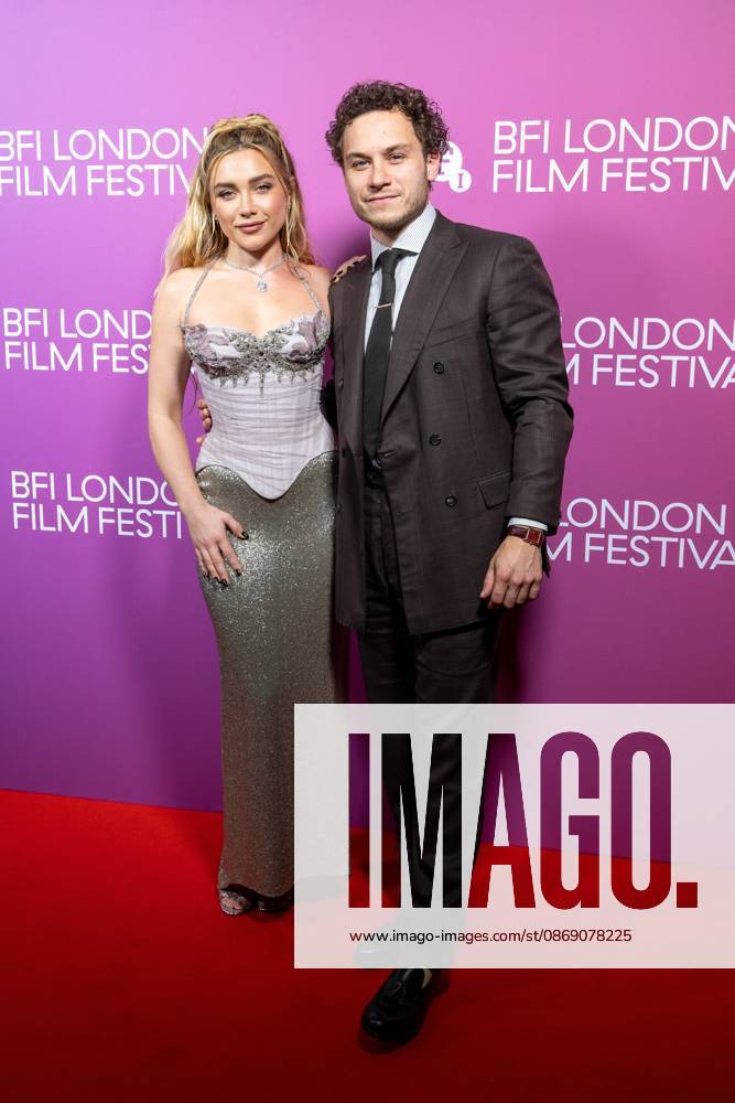 Florence Pugh and Finn Cole attend the In The Shadows Screening during the 70th BFI London Film Festival at Vue West End.Cast and guests attend In The Shadows Screening during the 70th BFI London Film Festival at Vue West End , London London United Kingdom - ZUMAs197 20261009_aaa_s197_085
