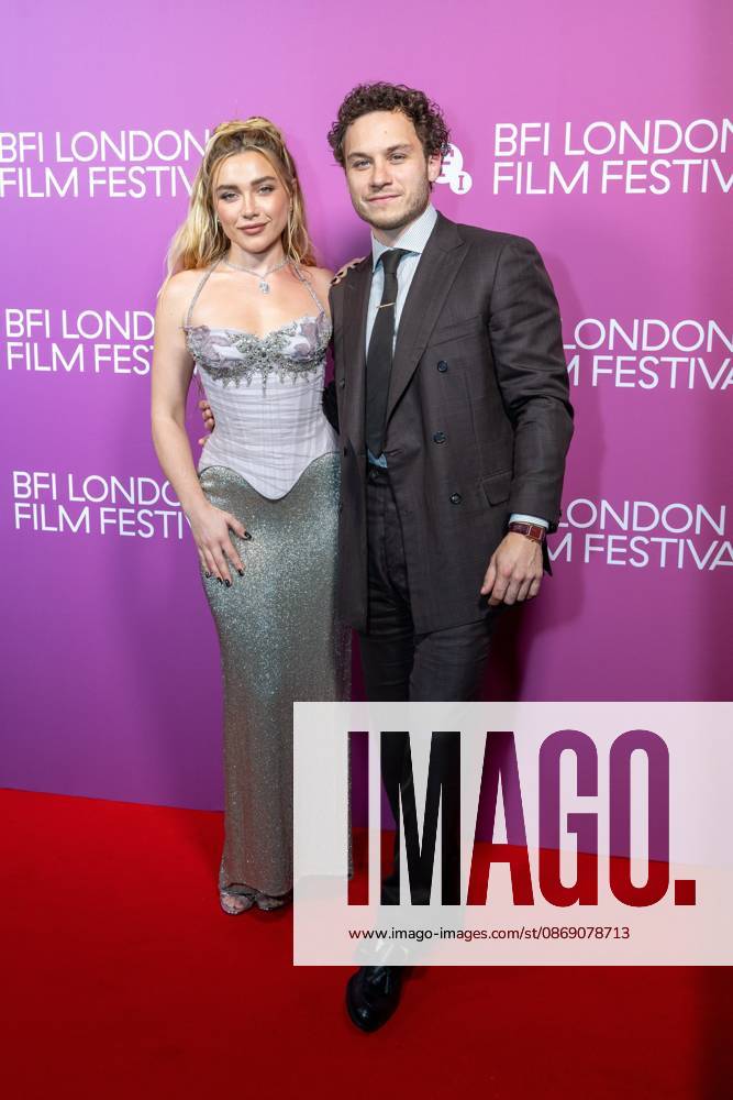 Florence Pugh and Finn Cole attend the In The Shadows Screening during the 70th BFI London Film Festival at Vue West End.Cast and guests attend In The Shadows Screening during the 70th BFI London Film Festival at Vue West End , London London United Kingdom - ZUMAs197 20261009_aaa_s197_096