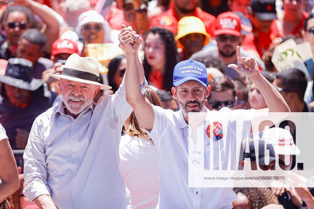 BRASiLIA, DF - 09.10.2026: ATO DE LULA EM BRASiLIA - President Lula resumes campaign events after the first round of elections, in CeilÃ¢ndia (DF). x3027389x JoaoxPedroxCarvalho