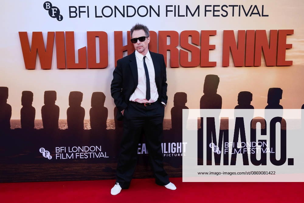 Premiere Of Wild Horse Nine on Friday 9 October 2026 Sam Rockwell attends the red carpet for Premiere Of Wild Horse Nine screening during the London Film Festival 2026 on Friday 9 October 2026 at Royal Festival Hall, London. ., Credit:Julie Edwards Avalon