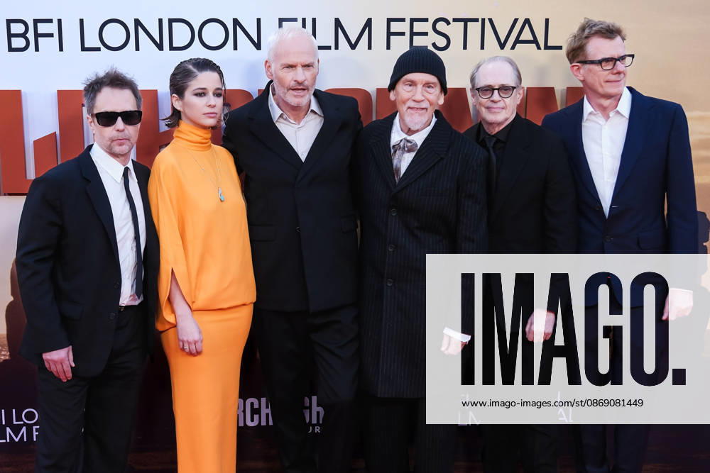 Premiere Of Wild Horse Nine on Friday 9 October 2026 Sam Rockwell, Mariana Di Girolamo, Martin Mcdonagh, John Malkovich, Steve Buscemi, Graham Broadbent attends the red carpet for Premiere Of Wild Horse Nine screening during the London Film Festival 2026 on Friday 9 October 2026 at Royal Festival Hall, London. ., Credit:Julie Edwards Avalon