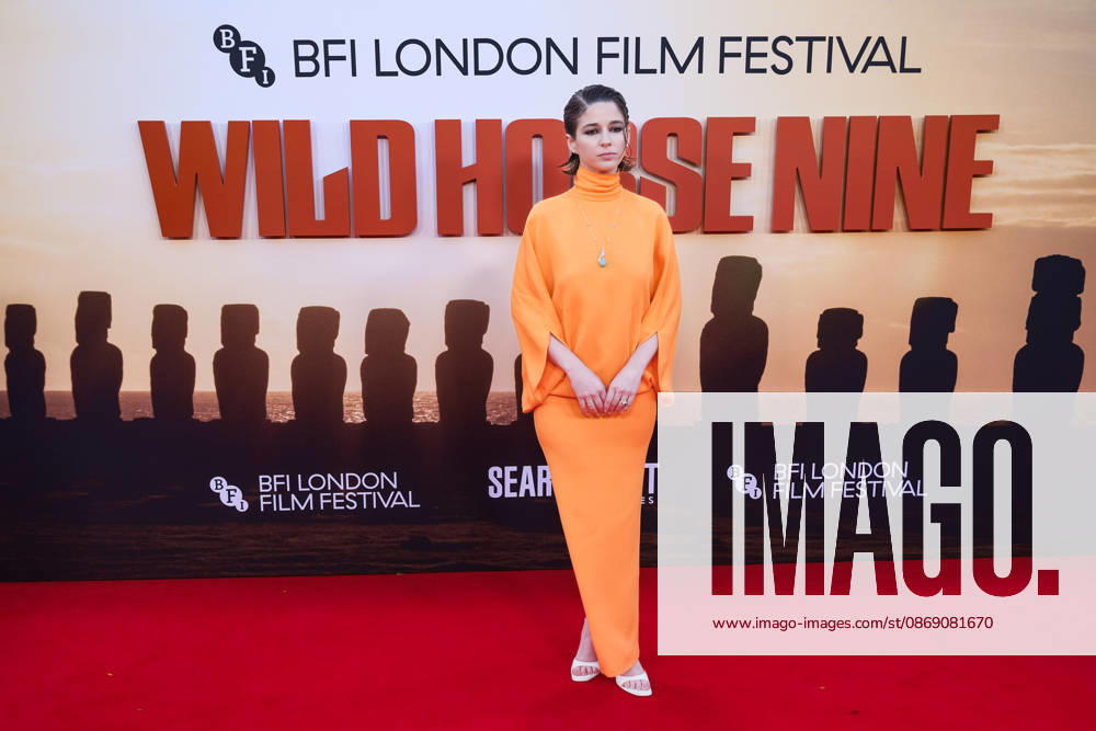 Premiere Of Wild Horse Nine on Friday 9 October 2026 Mariana Di Girolamo attends the red carpet for Premiere Of Wild Horse Nine screening during the London Film Festival 2026 on Friday 9 October 2026 at Royal Festival Hall, London. ., Credit:Julie Edwards Avalon