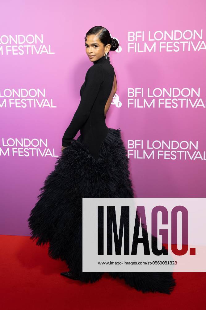 Ramla Ali attends In The Shadows Screening during the 70th BFI London Film Festival at Vue West End.Cast and guests attend In The Shadows Screening during the 70th BFI London Film Festival at Vue West End , London London United Kingdom - ZUMAs197 20261009_aaa_s197_113