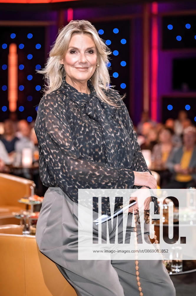 MDR - Riverboat. Moderatorin Kim Fisher anläßlich der Aufzeichnung der MDR - Talkshow Riverboat am 09.10.2026 in der Mediacity Leipzig. 20261009SFL0008