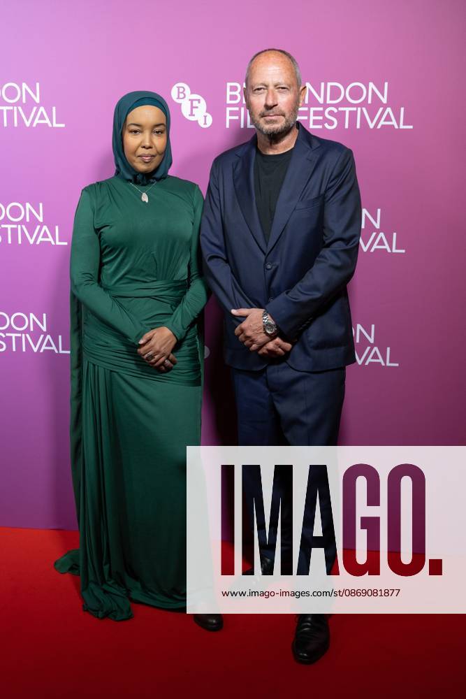 Hodan Yusuf and Anthony Wonke attend In The Shadows Screening during the 70th BFI London Film Festival at Vue West End.Cast and guests attend In The Shadows Screening during the 70th BFI London Film Festival at Vue West End , London London United Kingdom - ZUMAs197 20261009_aaa_s197_122