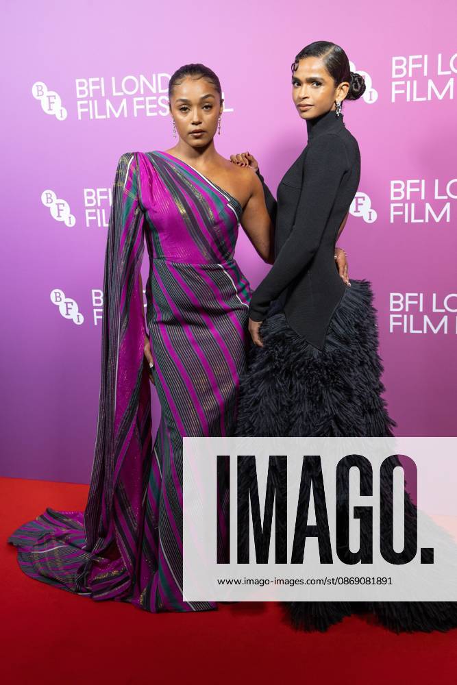 Jasmine Jobson and Ramla Ali attend In The Shadows Screening during the 70th BFI London Film Festival at Vue West End.Cast and guests attend In The Shadows Screening during the 70th BFI London Film Festival at Vue West End , London London United Kingdom - ZUMAs197 20261009_aaa_s197_126