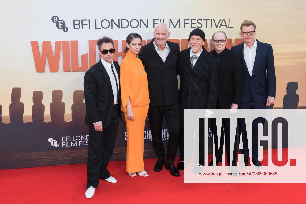 Wild Horse Nine Premiere at BFI London Film Festival LONDON, UNITED KINGDOM - OCTOBER 09: (L-R) Sam Rockwell, Mariana Di Girolamo, Martin McDonagh, John Malkovich, Steve Buscemi and Graham Broadbent attend the premiere of Wild Horse Nine during the 70th BFI London Film Festival at the Royal Festival Hall in London, United Kingdom on October 09, 2026. Wiktor Szymanowicz Anadolu London United Kingdom. Editorial use only. Please get in touch for any other usage.