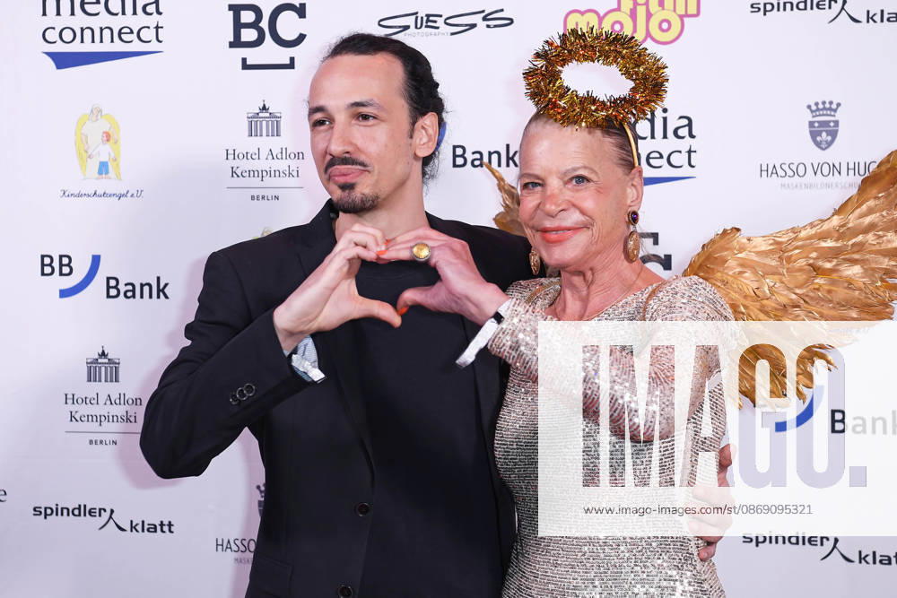 Marvin Herzsprung (Sohn von Bernd Herzsprung), Barbara Engel bei der KINDERSCHUTZENGEL E.V. GALA 2026 im Spindler & Klatt in Berlin am 09.10.2026