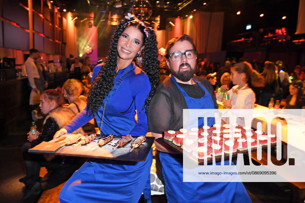 Micaela Schäfer, Steven Preisner bei der KINDERSCHUTZENGEL E.V. GALA 2026 im Spindler & Klatt in Berlin am 09.10.2026