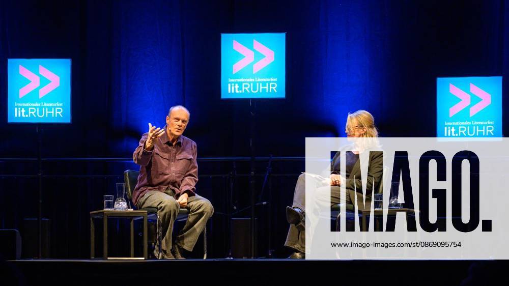 Edgar Selge und Claudia Dichter am Freitag, den 9. Oktober 2026, auf Zeche Zollverein in Essen-Katernberg. Deutschland NRW Essen