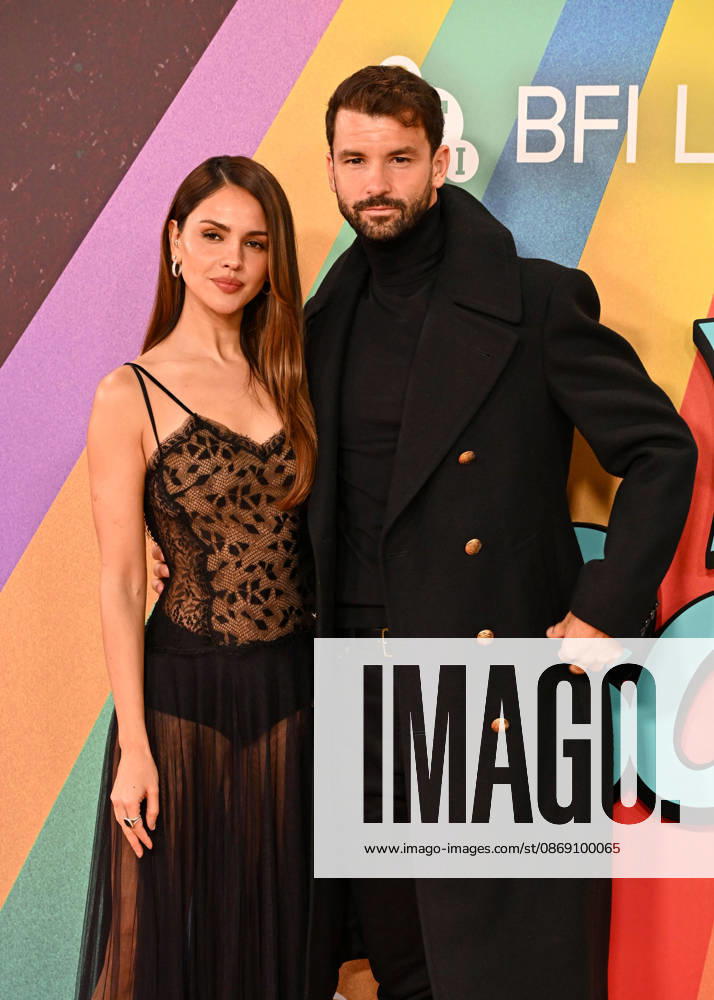 Cast attend the I Love Boosters premiere during the 70th BFI London Film Festival held at BFI Southbank, London Featuring: Eiza Gonzalez, Grigor Dimitrov Where: London, United Kingdom When: 09 Oct 2026 Credit: Cover Images . NOT FOR USE BY NEWSPAPERS BASED IN THE UK.