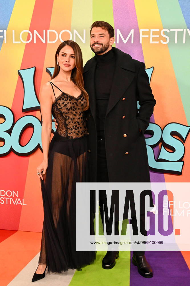 Cast attend the I Love Boosters premiere during the 70th BFI London Film Festival held at BFI Southbank, London Featuring: Eiza Gonzalez, Grigor Dimitrov Where: London, United Kingdom When: 09 Oct 2026 Credit: Cover Images . NOT FOR USE BY NEWSPAPERS BASED IN THE UK.