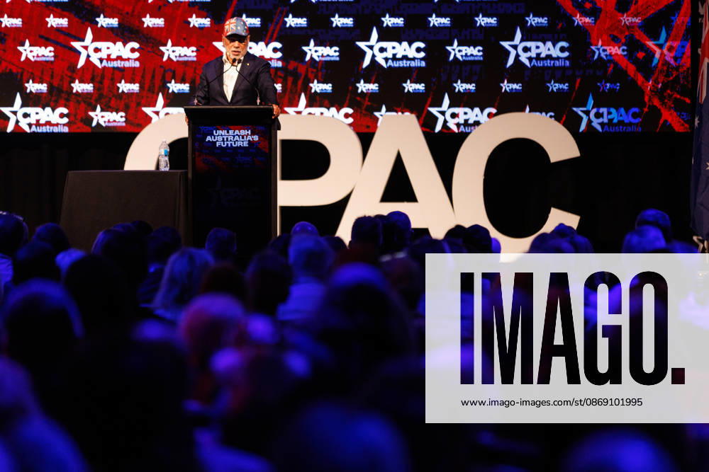 CPAC NATIONAL CONFERENCE 2026, Warren Mundine speaks during the 2026 Conservative Political Action Network (CPAC) national conference at the Royal International Convention Centre in Brisbane, Saturday, October 10, 2026. ( NO ARCHIVING BRISBANE QUEENSLAND Australia