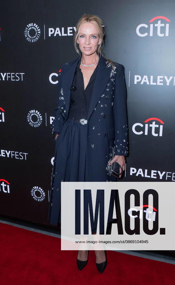 Uma Thurman attends screening of Paramount+ Dexter: Resurrection during PaleyFest NY at Paley Center for Media in New York, NY on October 9, 2026. Bronx USA - ZUMAr339 20261009_znp_r339_008