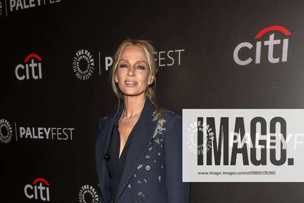 Uma Thurman attends.Paramount+ s Dexter: Resurrection and Dexter Franchise 20th Anniversary screening during PaleyFest NY 2026 at The Paley Museum on October 09, 2026 in New York City. New York United States - ZUMAs197 20261009_aaa_s197_346