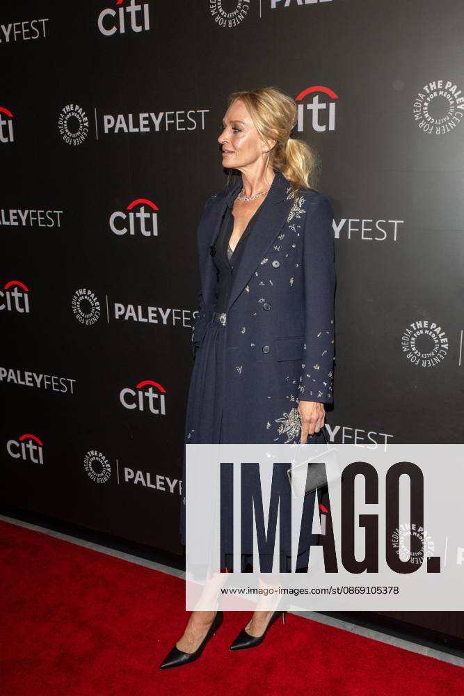 Uma Thurman attends.Paramount+ s Dexter: Resurrection and Dexter Franchise 20th Anniversary screening during PaleyFest NY 2026 at The Paley Museum on October 09, 2026 in New York City. New York United States - ZUMAs197 20261009_aaa_s197_351