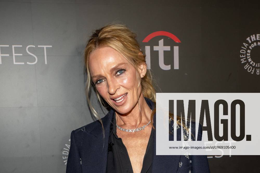 Uma Thurman attends.Paramount+ s Dexter: Resurrection and Dexter Franchise 20th Anniversary screening during PaleyFest NY 2026 at The Paley Museum on October 09, 2026 in New York City. New York United States - ZUMAs197 20261009_aaa_s197_363