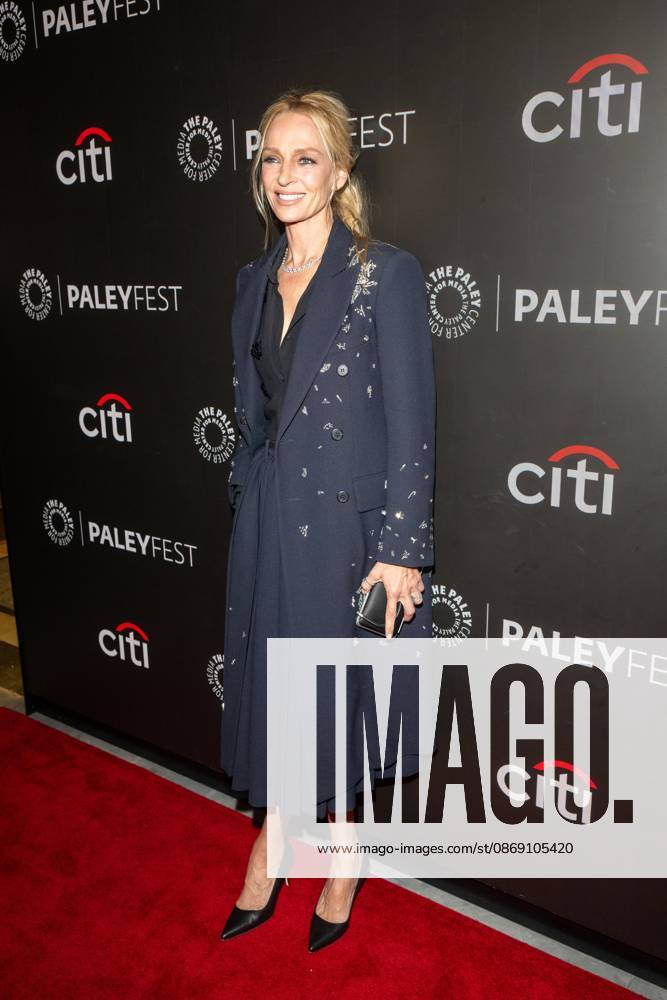 Uma Thurman attends.Paramount+ s Dexter: Resurrection and Dexter Franchise 20th Anniversary screening during PaleyFest NY 2026 at The Paley Museum on October 09, 2026 in New York City. New York United States - ZUMAs197 20261009_aaa_s197_371