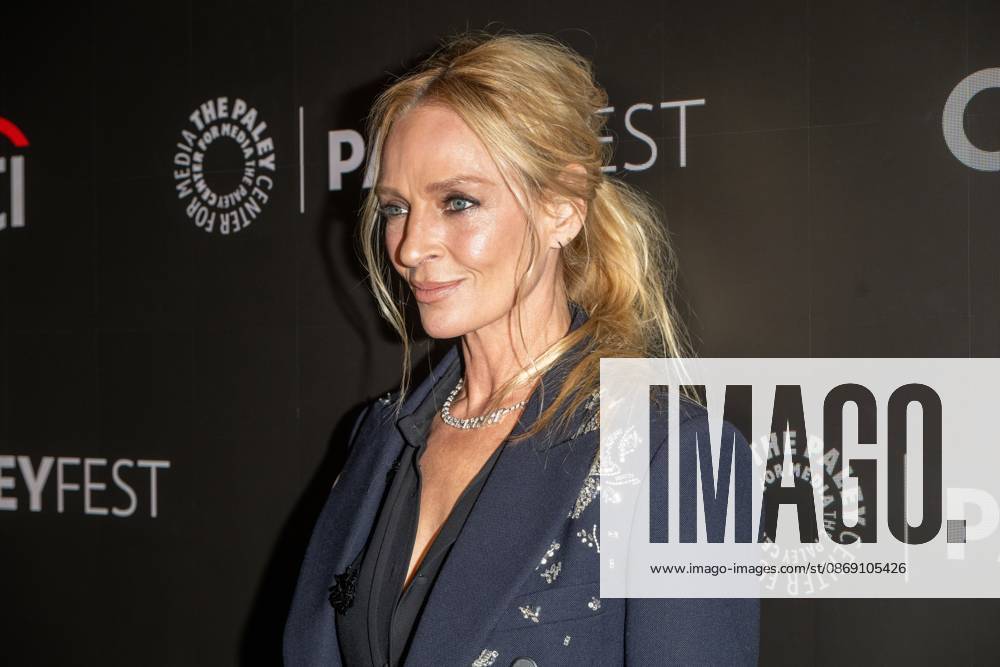Uma Thurman attends.Paramount+ s Dexter: Resurrection and Dexter Franchise 20th Anniversary screening during PaleyFest NY 2026 at The Paley Museum on October 09, 2026 in New York City. New York United States - ZUMAs197 20261009_aaa_s197_374