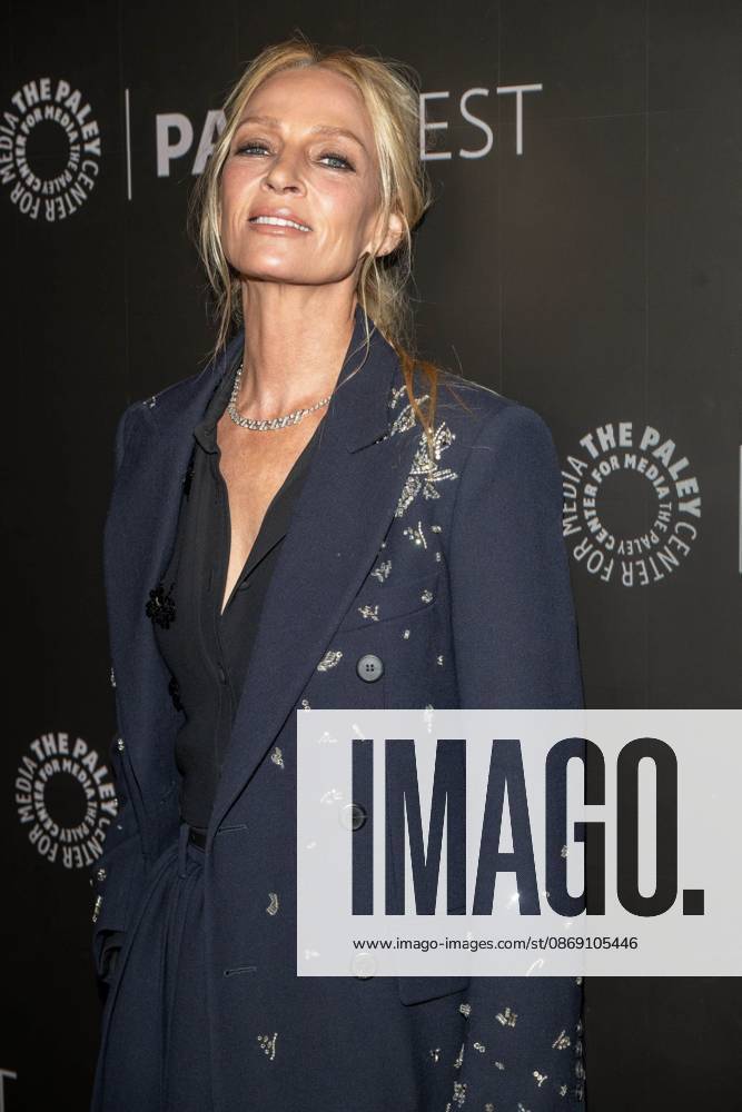 Uma Thurman attends.Paramount+ s Dexter: Resurrection and Dexter Franchise 20th Anniversary screening during PaleyFest NY 2026 at The Paley Museum on October 09, 2026 in New York City. New York United States - ZUMAs197 20261009_aaa_s197_382