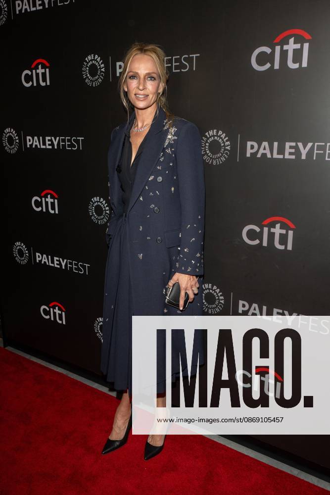 Uma Thurman attends.Paramount+ s Dexter: Resurrection and Dexter Franchise 20th Anniversary screening during PaleyFest NY 2026 at The Paley Museum on October 09, 2026 in New York City. New York United States - ZUMAs197 20261009_aaa_s197_389