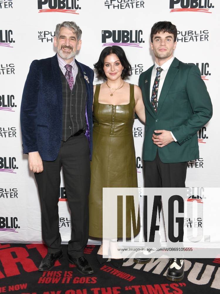 Doug Shapiro, Sherz Aletaha, Nicholas Barron at arrivals for GOOD TIME CHARLIE Opening Night, The Public Theater, New York, NY, October 09, 2026. Photo By: Quoin Pics Everett Collection GOOD TIME CHARLIE Opening Night PUBLICATIONXNOTxINxCANxCHNxFRAxITAxJPNxNORxPOLxRUSxESPxUKxUSA