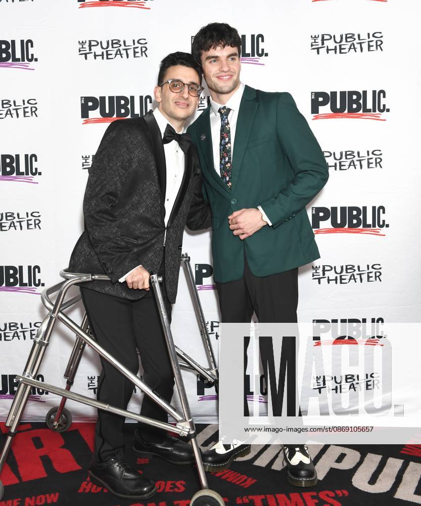 Ryan J. Haddad, Nicholas Barron at arrivals for GOOD TIME CHARLIE Opening Night, The Public Theater, New York, NY, October 09, 2026. Photo By: Quoin Pics Everett Collection GOOD TIME CHARLIE Opening Night PUBLICATIONXNOTxINxCANxCHNxFRAxITAxJPNxNORxPOLxRUSxESPxUKxUSA