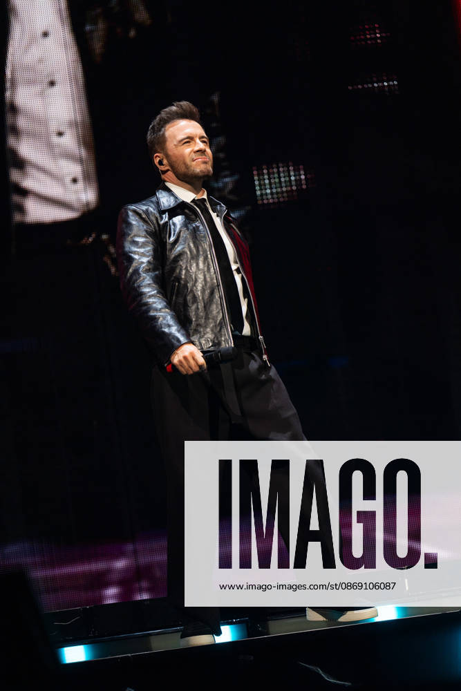 Shane Filan of Westlife performs at The O2, London as part of Westlifes 25th Anniversary Tour on October 9, 2026. LONDON, ENGLAND - OCTOBER 9: Shane Filan of Westlife performs at The O2, London as part of Westlifes 25th Anniversary Tour on October 9, 2026., Credit:Pupat Chenaksara Avalon UK, London
