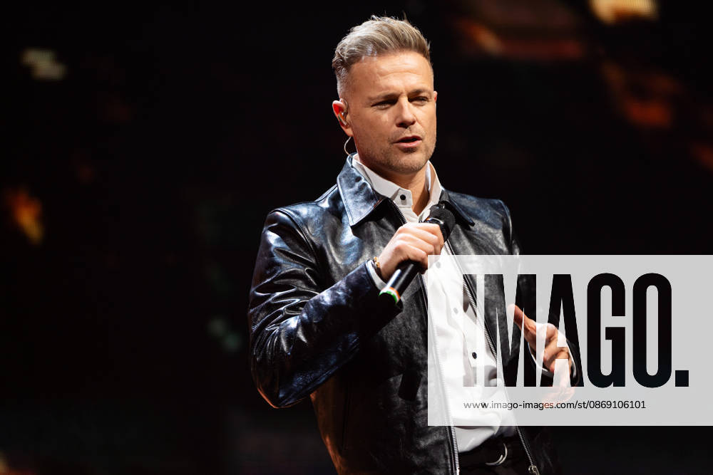 Nicky Byrne of Westlife performs at The O2, London as part of Westlifes 25th Anniversary Tour on October 9, 2026. LONDON, ENGLAND - OCTOBER 9: Nicky Byrne of Westlife performs at The O2, London as part of Westlifes 25th Anniversary Tour on October 9, 2026., Credit:Pupat Chenaksara Avalon UK, London