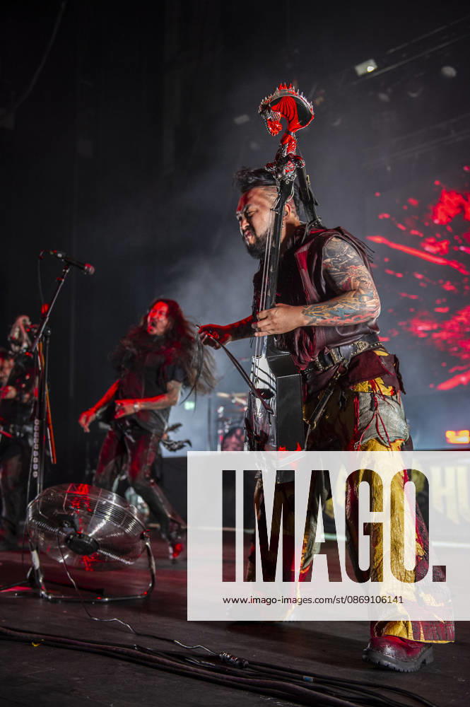 The Hu at O2 Academy Brixton 09 10 2026 Mongolian folk metal band The Hu perform live on stage at O2 Academy Brixton in London on 9th October 2026 as part of The Hu - Warrior Chant Tour., Credit:Zoran Veselinovic B4859 Avalon UK, London, O2 Academy Brixton