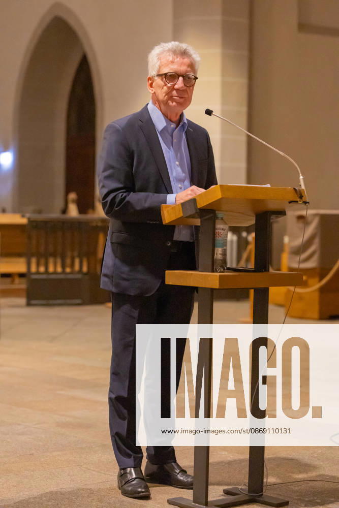 Der frühere Bundesinnen- und Verteidigungsminister Thomas de Maiziere (CDU) hält die 36. Bautzener Rede im Dom St. Petri. Bautzen, 09.10.2026. Unter dem Titel Was ist eigentlich los in Deutschland wer sind wir in Ost und West? spricht der 72-Jährige über die Entwicklung der Ost-West-Verhältnisse seit 1990 und die Erfahrungen aus mehr als drei Jahrzehnten deutscher Einheit. Die überparteiliche Vortragsreihe wird seit November 2022 von der Initiative Bautzen gemeinsam und dem Ökumenischen Domladen Bautzen e.V. organisiert. Sie dient als Forum für gesellschaftspolitischen Austausch.