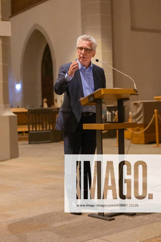 Der frühere Bundesinnen- und Verteidigungsminister Thomas de Maiziere (CDU) hält die 36. Bautzener Rede im Dom St. Petri. Bautzen, 09.10.2026. Unter dem Titel Was ist eigentlich los in Deutschland wer sind wir in Ost und West? spricht der 72-Jährige über die Entwicklung der Ost-West-Verhältnisse seit 1990 und die Erfahrungen aus mehr als drei Jahrzehnten deutscher Einheit. Die überparteiliche Vortragsreihe wird seit November 2022 von der Initiative Bautzen gemeinsam und dem Ökumenischen Domladen Bautzen e.V. organisiert. Sie dient als Forum für gesellschaftspolitischen Austausch.