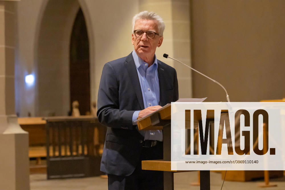 Der frühere Bundesinnen- und Verteidigungsminister Thomas de Maiziere (CDU) hält die 36. Bautzener Rede im Dom St. Petri. Bautzen, 09.10.2026. Unter dem Titel Was ist eigentlich los in Deutschland wer sind wir in Ost und West? spricht der 72-Jährige über die Entwicklung der Ost-West-Verhältnisse seit 1990 und die Erfahrungen aus mehr als drei Jahrzehnten deutscher Einheit. Die überparteiliche Vortragsreihe wird seit November 2022 von der Initiative Bautzen gemeinsam und dem Ökumenischen Domladen Bautzen e.V. organisiert. Sie dient als Forum für gesellschaftspolitischen Austausch.