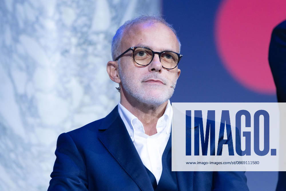 IPA89497248 - Ernesto Maria Ruffini during the National Assembly of the new political party PiÃ¹ Uno, held at the Salone delle Colonne in Rome