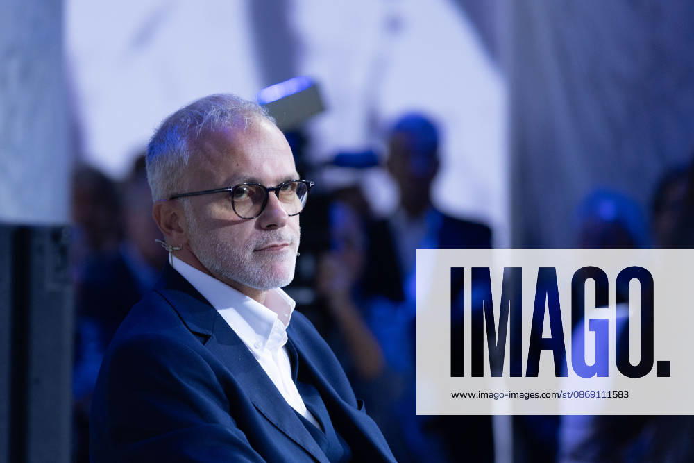 IPA89497256 - Ernesto Maria Ruffini during the National Assembly of the new political party PiÃ¹ Uno, held at the Salone delle Colonne in Rome