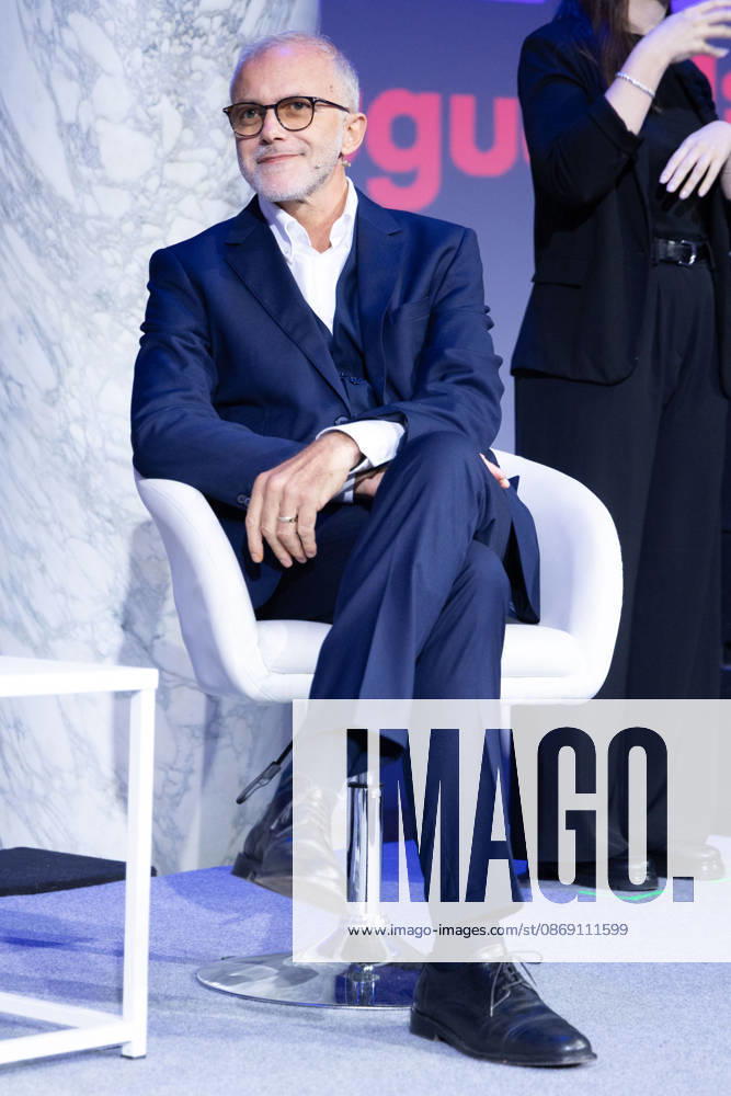 IPA89497247 - Ernesto Maria Ruffini during the National Assembly of the new political party PiÃ¹ Uno, held at the Salone delle Colonne in Rome