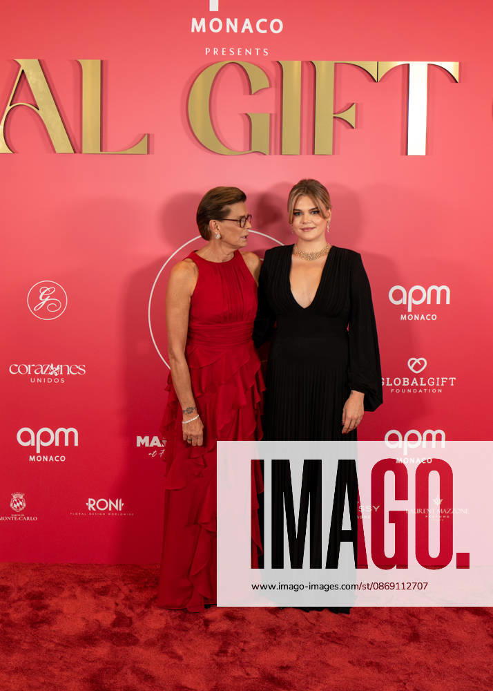 Photocall from the 2nd Global Gift Gala in Monaco: Princess Stephanie of Monaco and Camille Gottlieb attend the 2nd Monaco Global Gift Gala Photocall at the Hotel de Paris on October 9, 2026, in Monaco, Monaco Photo by Laurent Coust Starface 460363 2026 10 09 Monaco Monaco