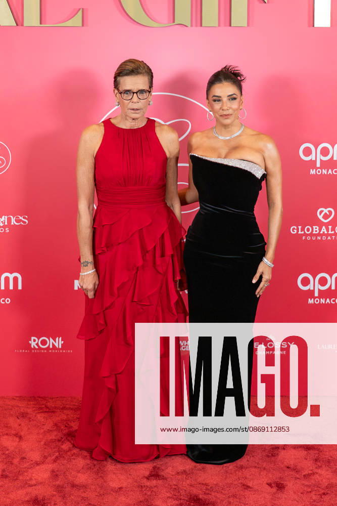 Photocall at the 2nd Global Gift Gala in Monaco: Princess Stéphanie of Monaco and Eva Longoria attend the 2nd Monaco Global Gift Gala photocall at the Hotel de Paris on October 9, 2026, in Monaco, Monaco Photo by Laurent Coust Starface 460363 2026 10 09 Monaco Monaco
