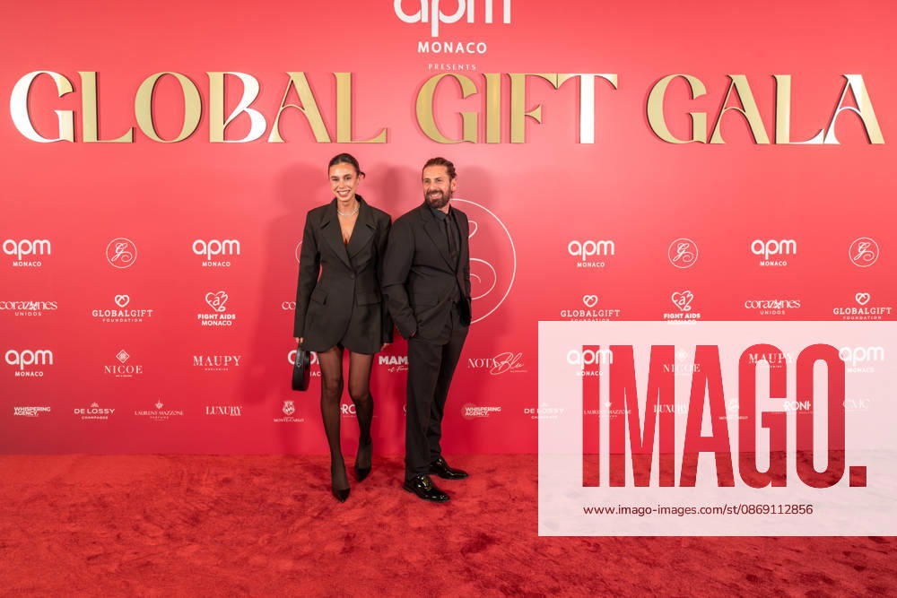 Photocall from the 2nd Global Gift Gala in Monaco: Artist Fred Allard and his partner attend the 2nd Monaco Global Gift Gala photocall at the Hotel de Paris on October 9, 2026, in Monaco, Monaco Photo by Laurent Coust Starface 460363 2026 10 09 Monaco Monaco