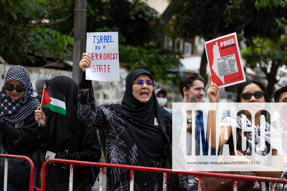 Demonstration Announced Outside Israeli Embassy in Bangkok BANGKOK, THAILAND October 10, 2026: A demonstration concerning the situation in Palestine and Lebanon was scheduled to take place outside the Embassy of Israel in Bangkok, Thailand. The event announcement listed Watermelon Wednesdays Bangkok as the organizer and scheduled the gathering from 10:00 a.m. to 12:00 p.m. local time. (Photo by Thanatchanont Jiraworathanakul Nexpher Images) Bangkok