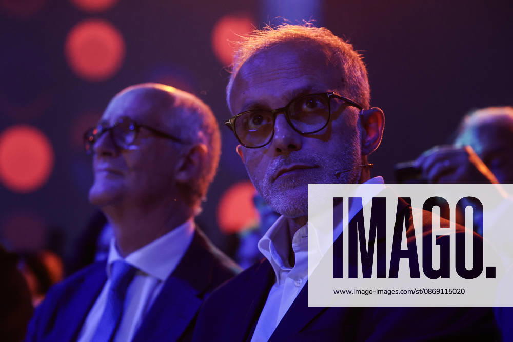 Ernesto Maria Ruffini and Franco Gabrielli during the National Assembly of Pio¹ Uno, Rome, 10 10 2026 Rome Italy - ZUMAa289 20261010_zia_a289_100