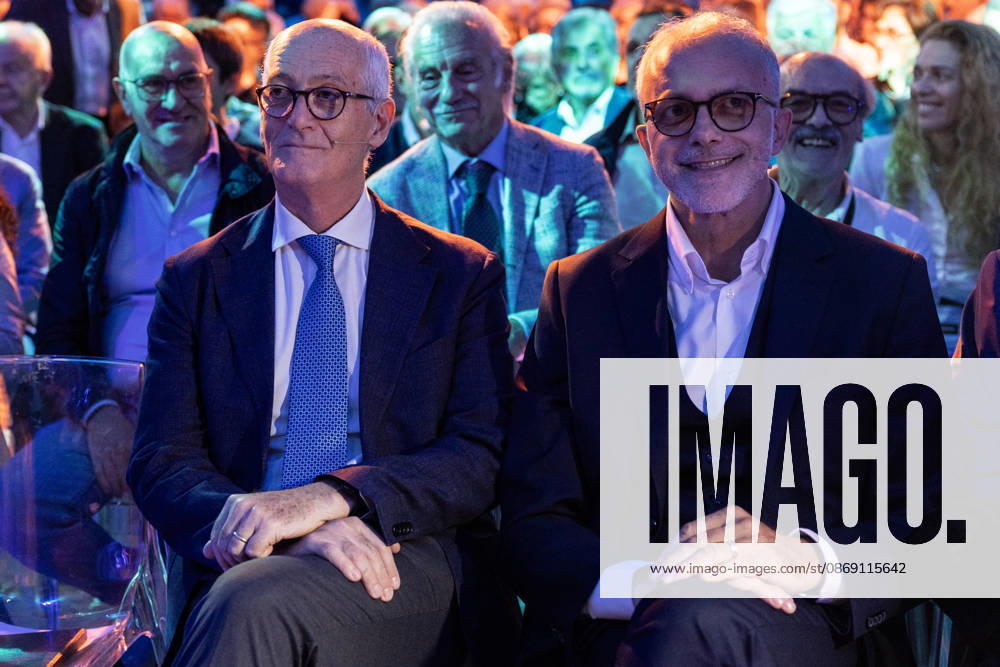 Ernesto Maria Ruffini and Franco Gabrielli during the National Assembly of Pio¹ Uno, Rome, 10 10 2026 Rome Italy - ZUMAa289 20261010_zia_a289_132