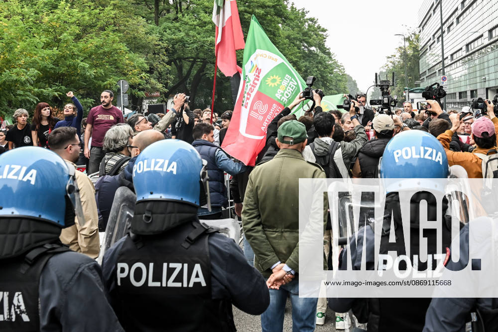Lega Nord rally Milan safer, stop social centers. Near the Lambretta Social Center, Via Rizzoli, 10 10 2026 Milan Milan Italy - ZUMAa289 20261010_zia_a289_059