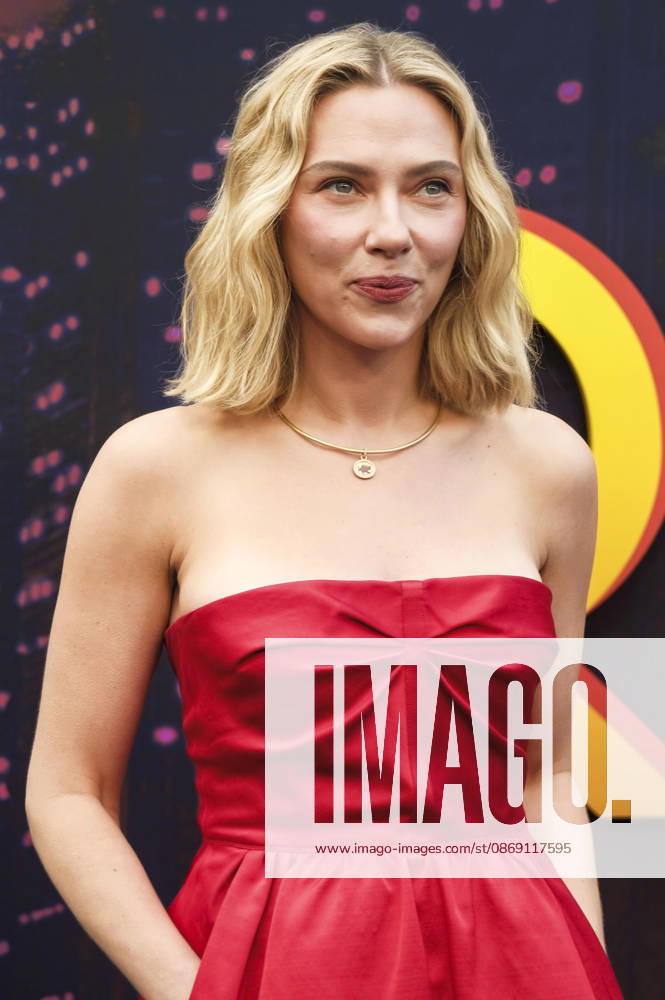 Scarlett Johansson bei der Premiere des Netflix-Animationsfilms Ray Gunn auf dem 70. BFI London Film Festival 2026 in der Royal Festival Hall. London