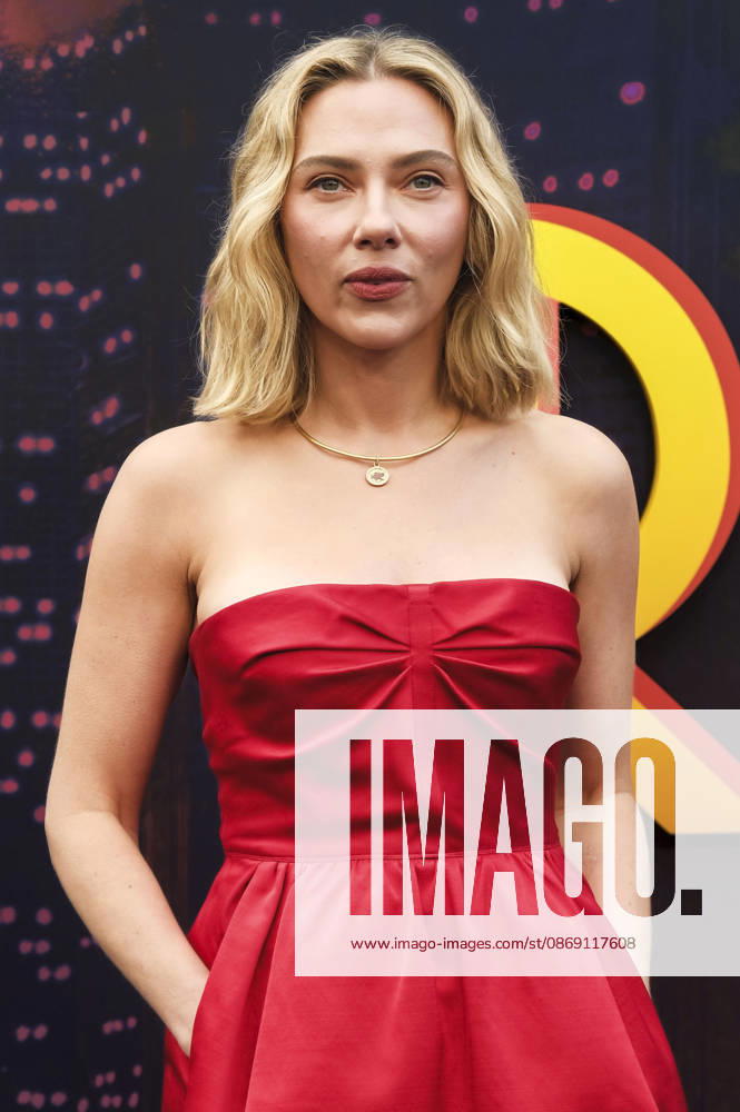 Scarlett Johansson bei der Premiere des Netflix-Animationsfilms Ray Gunn auf dem 70. BFI London Film Festival 2026 in der Royal Festival Hall. London