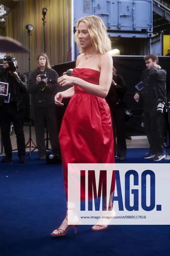 Scarlett Johansson bei der Premiere des Netflix-Animationsfilms Ray Gunn auf dem 70. BFI London Film Festival 2026 in der Royal Festival Hall. London
