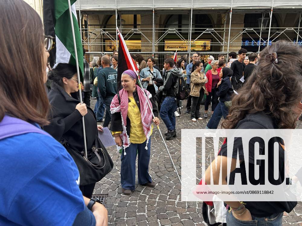 News - Pro-Palestine march in Padua Pro-Palestine march in Padua during Pro-Palestine march in Padua, News in Padua, Italy, October 10 2026 Padua Padua Italy